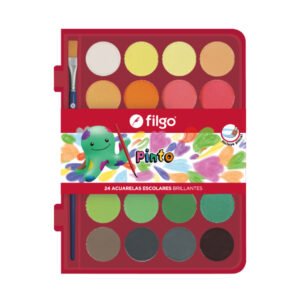 Acuarelas Pinto x24 Filgo Rigido