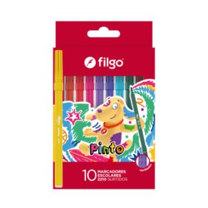 Marcador escolar Pinto x10 Filgo 2210