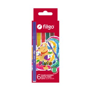 Marcador escolar Pinto x6 Filgo 2210