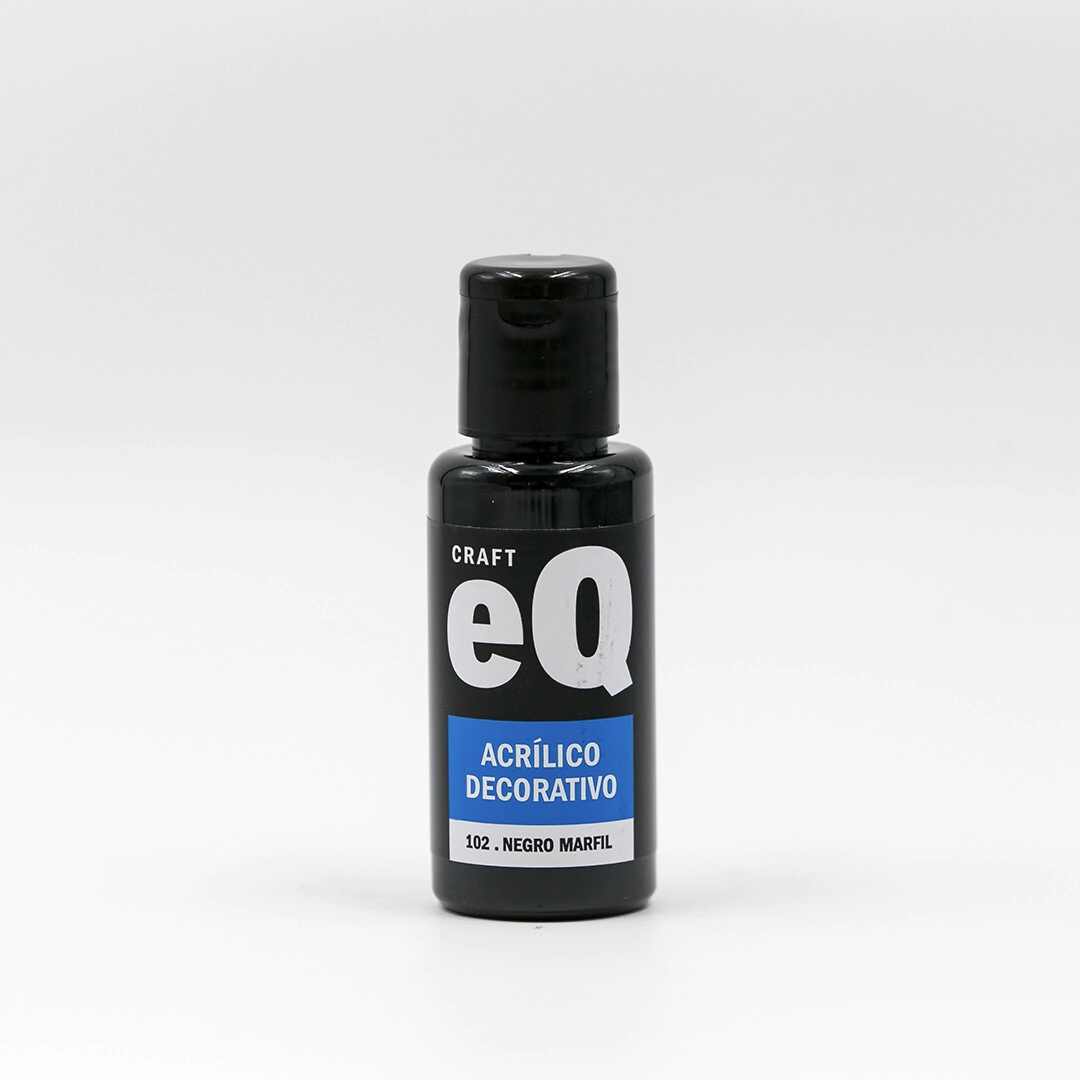 Acrilico EQ x50cc 102 Negro Marfil