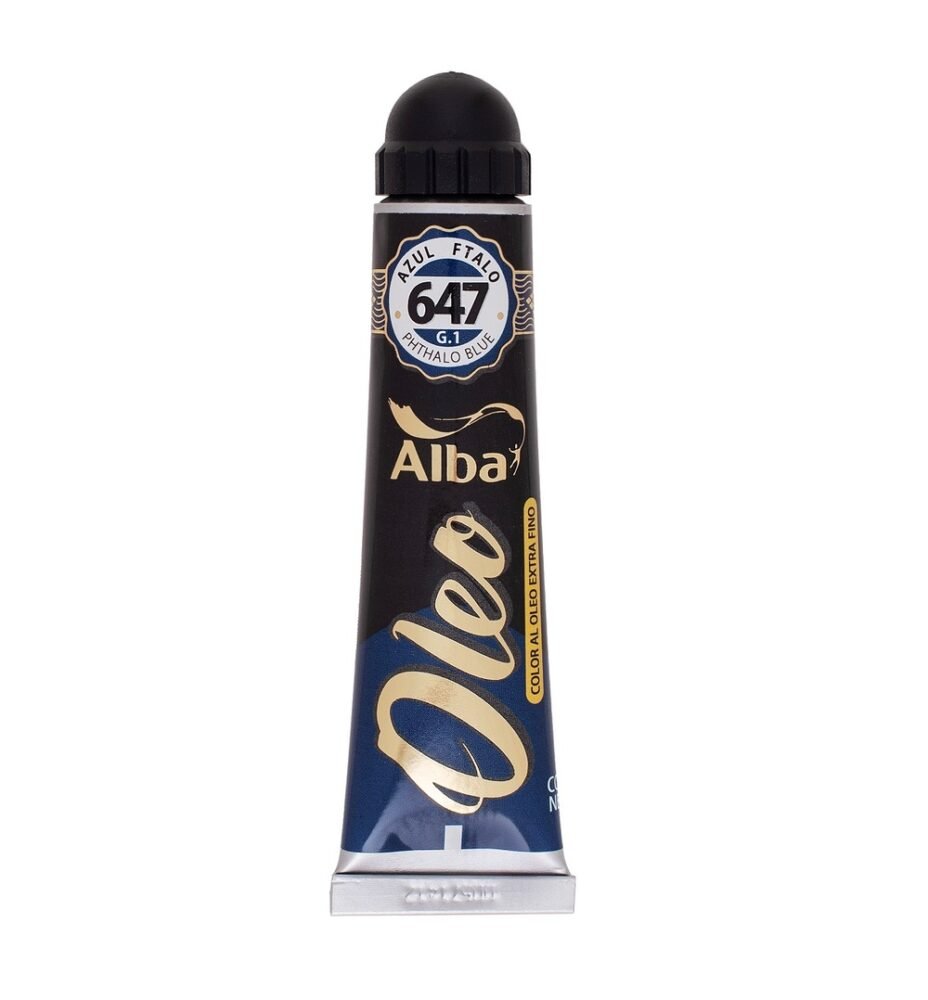 Oleo Alba x60ml Grupo 1 647 Azul Ftalo
