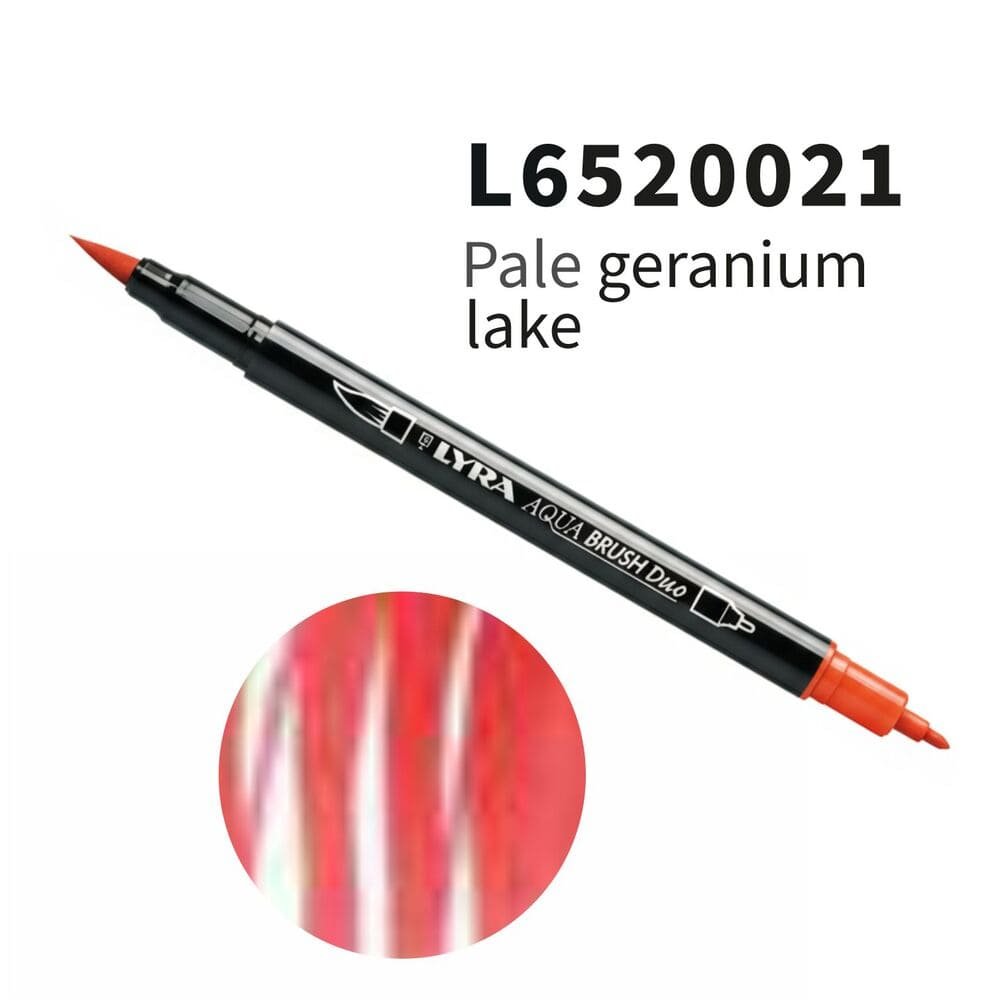 Lyra Aqua Brush Duo 021 Lago de Geranio Palido x unidad Lyra