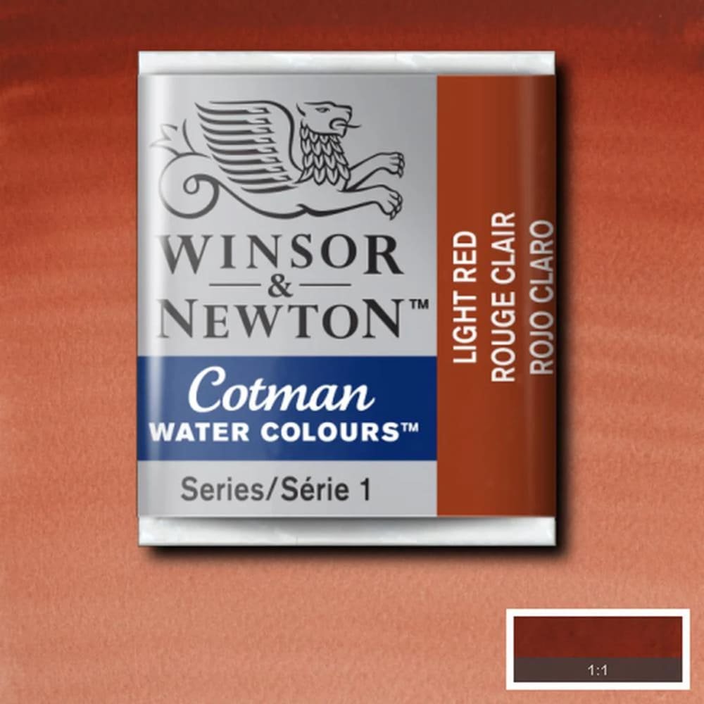 ACUARELA PAN S1(362)COTMAN(ROJO CL - Imagen 2