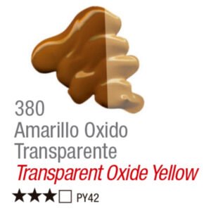 Oleo Acrilex x20ml 380 Amarillo Oxido Transparente