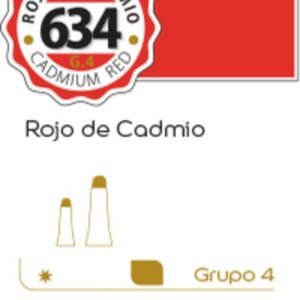 Oleo Alba x18ml Grupo 4 634 Rojo Cadmio