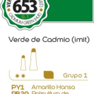 Oleo Alba x18ml Grupo 2 653 Verde de Cadmio Imitacion