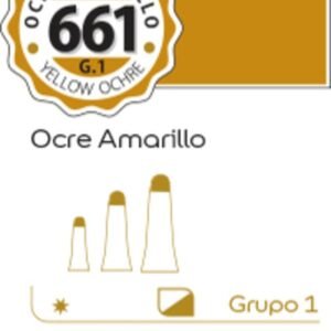 Oleo Alba x18ml Grupo 1 661 Ocre Amarillo