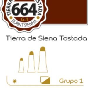 Oleo Alba x18ml Grupo 1 664 Tierra de Siena Tostada