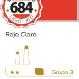 Oleo Alba x60ml Grupo 3 684 Rojo Claro
