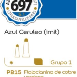 Oleo Alba x60ml Grupo 1 697 Azul Ceruleo Imitacion
