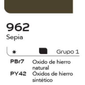 Acuarela Alba 10ml G1 962 Sepia