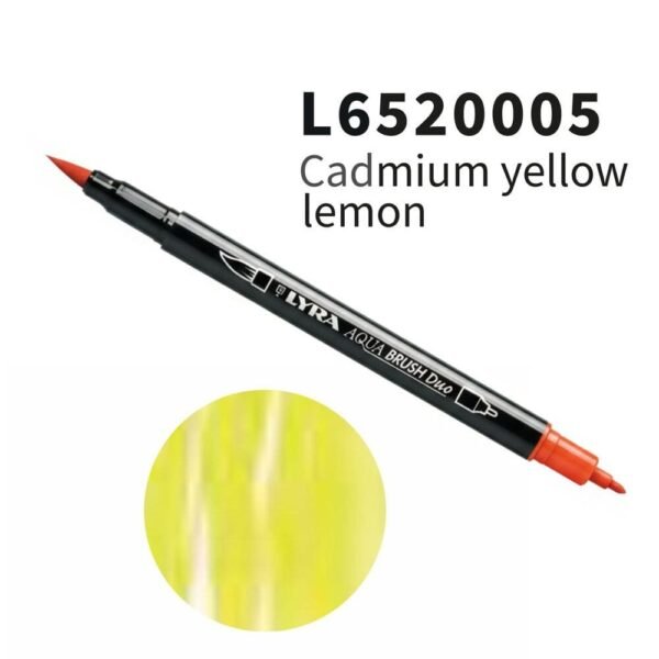 Lyra Aqua Brush Duo 005 Amarillo Limon x unidad