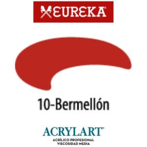 Acrilico Eureka x120ml 10 Bermellon