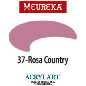 Acrilico Eureka x650ml 37 Rosa Country