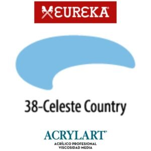 Acrilico Eureka x120ml 38 Celeste Country