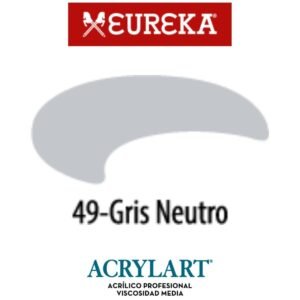 Acrilico Eureka x120ml 49 Gris Neutro