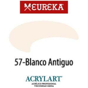Acrilico Eureka x650ml 57 Blanco Antiguo