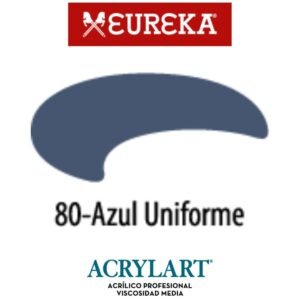 Acrilico Eureka x120ml 80 Azul Uniforme