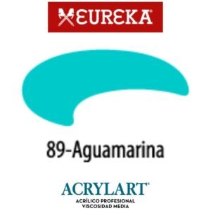 Acrilico Eureka x250ml 89 Aguamarina
