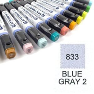 Marcador Kurecolor 833 Azul Gris 2