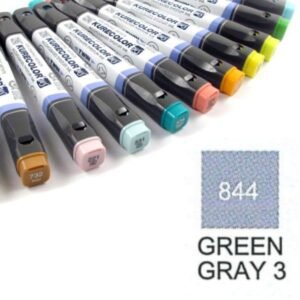 Marcador Kurecolor 844 Verde Gris 3