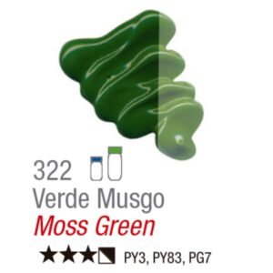 Oleo Acrilex x20ml 322 Verde Musgo