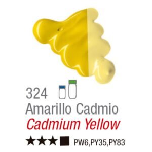 Oleo Acrilex x20ml 324 Amarillo de Cadmio
