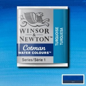 ACUARELA PAN S1(654)COTMAN(TURQUEZA