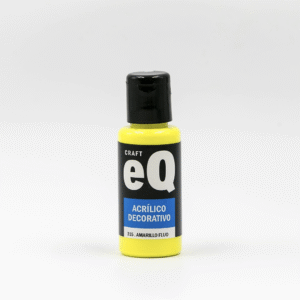 Acrilico EQ x50cc 315 Amarillo Fluo