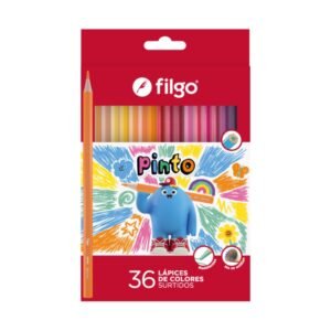 Lápiz de color Pinto x36 Filgo