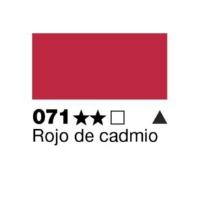 Acrilico AD 200ml 071 Rojo Cadmio