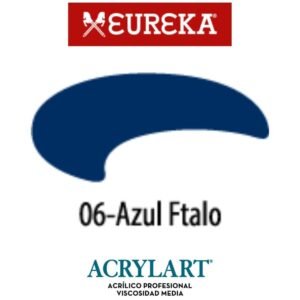 Acrilico Eureka x120ml 06 Azul Ftalo