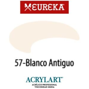 Acrilico Eureka x650ml 57 Blanco Antiguo