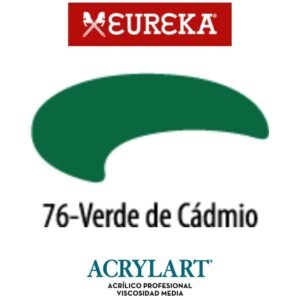 Acrilico Eureka x250ml 76 Verde de Cadmio
