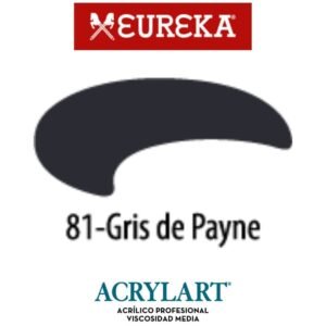 Acrilico Eureka x250ml 81 Gris de Payne