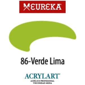 Acrilico Eureka x250ml 86 Verde Lima
